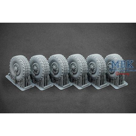 HIMARS V1 Sagged wheel set - 1/35