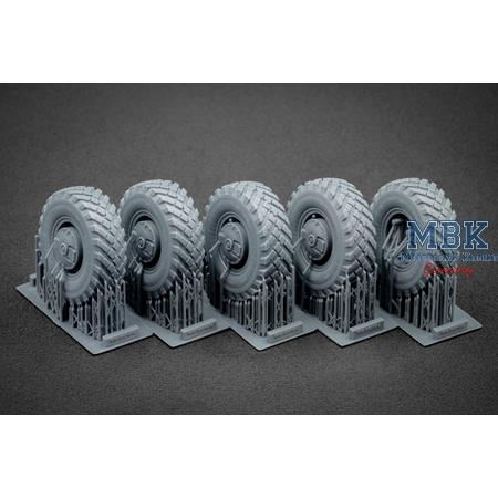 GAZ Tiger V1 Ordinary wheel set - 1/35