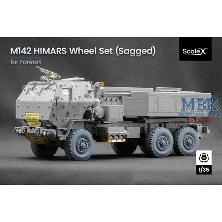 HIMARS Sagged wheel set (ForeArt) - 1/35