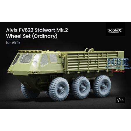 Alvis FV622 Stalwart Mk.2 Ordinary wheel set- 1/35