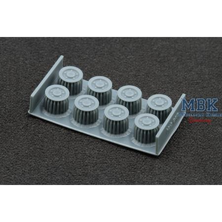 Alvis FV622 Stalwart Mk.2 Ordinary wheel set- 1/35