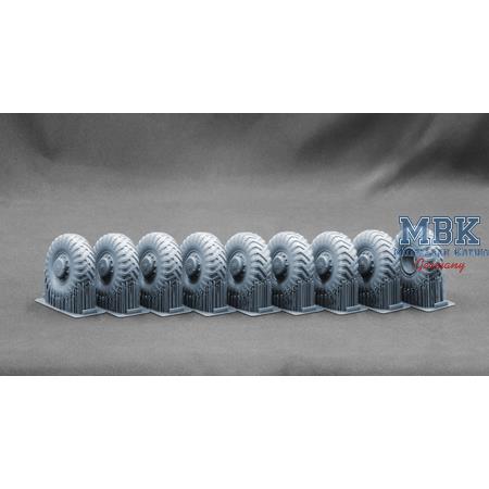 MAZ 537 I-170 Sagged wheel set - 1/35