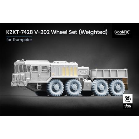 KZKT-7428 - Wheel Set V-202 (Weighted)