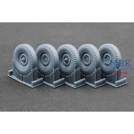 FJ43 pickup Ordinary Wheel Set - 1/35