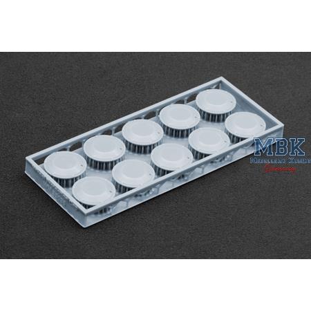 BTR-80 APC KI-113 Ordinary wheel set - 1/35