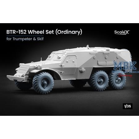 BTR-152 Ordinary wheel set - 1/35