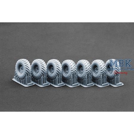 BTR-152 Ordinary wheel set - 1/35