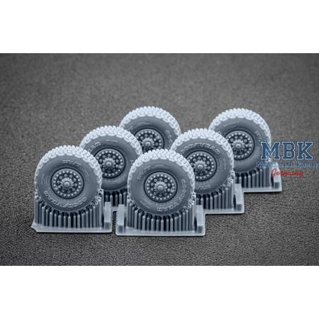 HIMARS Ordinary wheel set (ForeArt/Meng) - 1/72