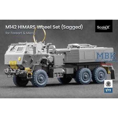 HIMARS Sagged wheel set (ForeArt/Meng) - 1/72