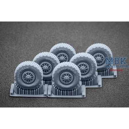 HIMARS Sagged wheel set (ForeArt/Meng) - 1/72