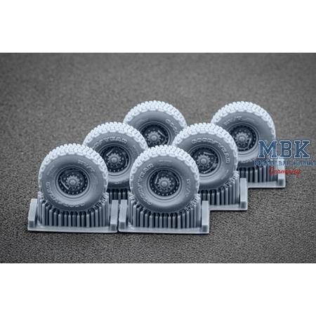 HIMARS CTIS Sagged wheel set (ForeArt/Meng) - 1/72