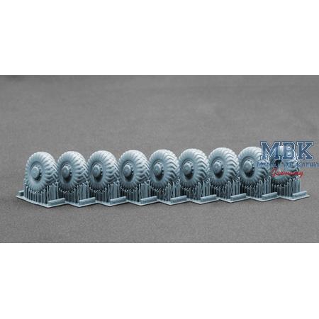 MAZ 537 I-170 Ordinary wheel set - 1/72