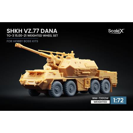 ShKH vz.77 DANA TO-3 wheel set (Weighted) 1:72