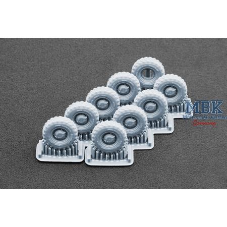 BTR-80 APC KI-113 Ordinary wheel set - 1/72