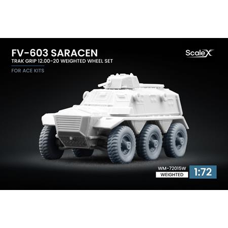 FV-603 Saracen Trak Grip wheel set (Weighted) 1:72