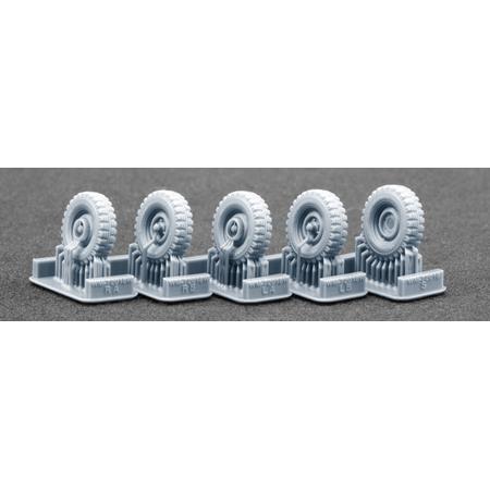 Unimog S 404 M/L 10.5-20 Weighted wheel set - 1/72