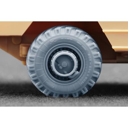 9K79 Tochka I-247B Weighted Wheel Set - 1/72