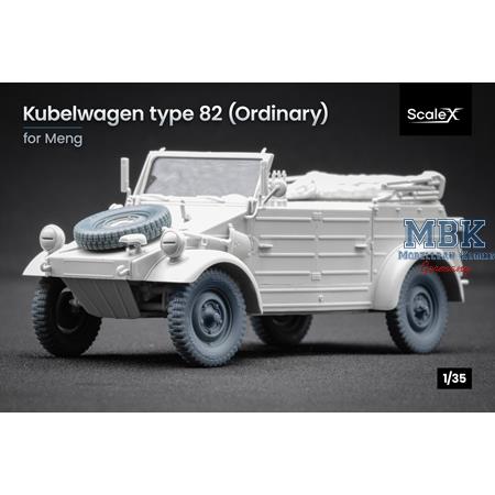 VW type 82 Kübelwagen Ordinary wheel set - 1/35