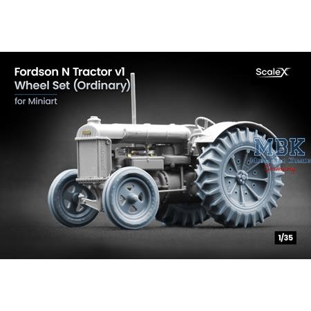 Fordson N Tractor v1 Ordinary wheel set - 1/35