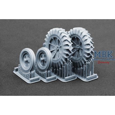 Fordson N Tractor v1 Ordinary wheel set - 1/35