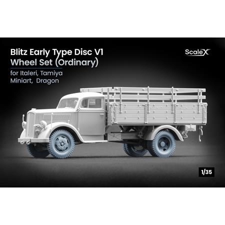 Opel Blitz Disc v1 Early wheel set (Ordinary) 1:35