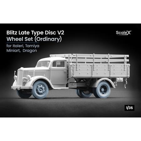 Opel Blitz Disc v2 Late wheel set (Ordinary) 1:35