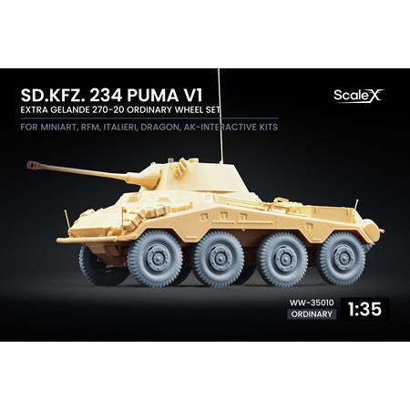 EXTRA GELANDE 270-20 Wheels Sd.Kfz.234 (Ord.) 1:35