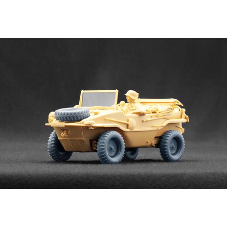 Schwimmwagen Gelände v2 Weighted whee set - 1/35