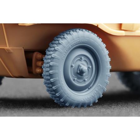 Schwimmwagen Englebert Weighted whee set - 1/35