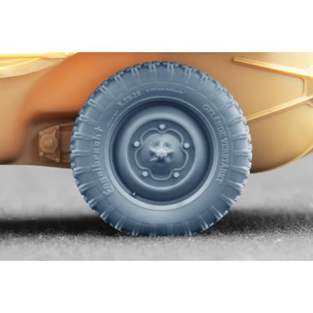Schwimmwagen Englebert Weighted whee set - 1/35