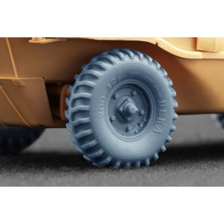 Schwimmwagen Deka Weighted whee set - 1/35
