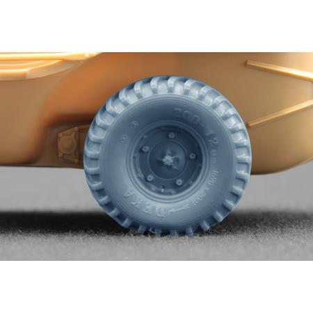 Schwimmwagen Deka Weighted whee set - 1/35