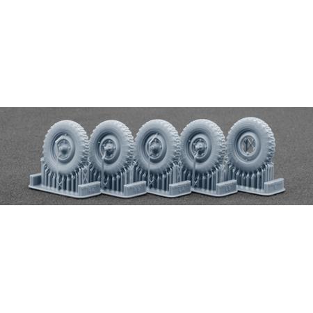 Kübelwagen T.82 Englebert Weighted wheel set- 1/35
