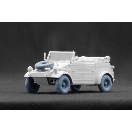 Kübelwagen Typ.82 Balon 2 Weighted wheel set- 1/35