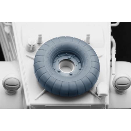 Kübelwagen Typ.82 Balon 2 Weighted wheel set- 1/35