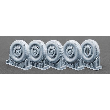 Sd.Kfz. 234 Puma Mixed Wheels Set 1 (Weighted)