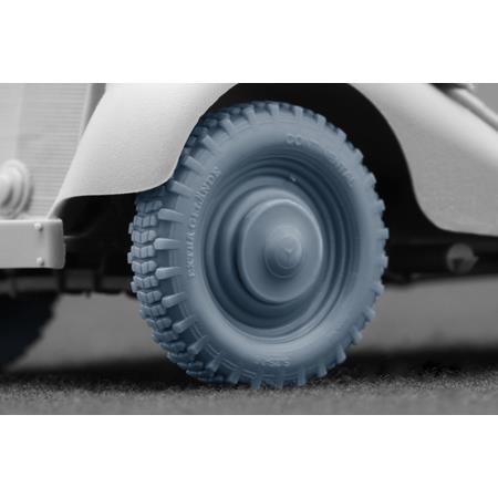 Kfz.1 Type-170 VK Gelände Ordinary wheel set- 1/35