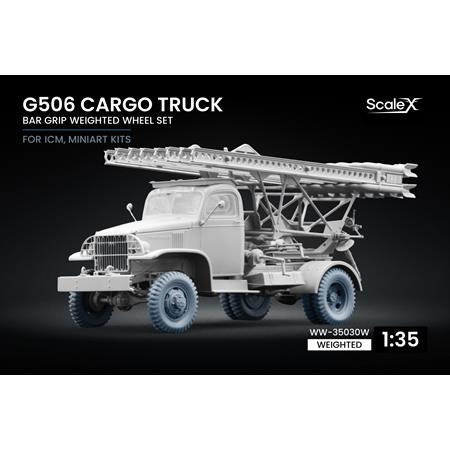 G506 Cargo Truck Bar Grip weight.wheel set - 1/35
