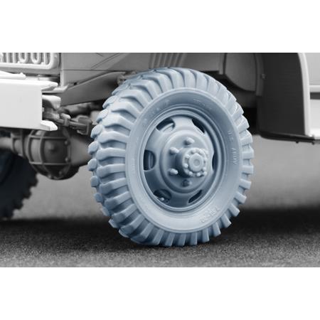 G506 Cargo Truck Sure Grip weight.wheel set - 1/35
