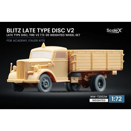 Blitz Late v2 wheel set (Weighted) 1:72