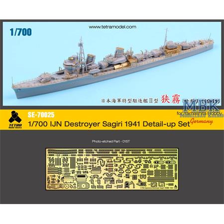 IJN Destroyer Sagiri 1943 Detail Set