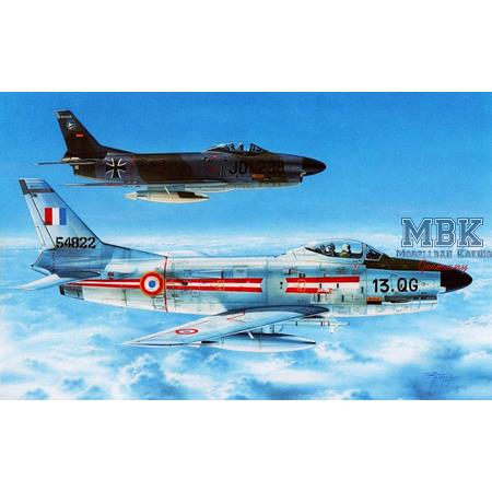 North American F-86K Armés de l`Air & Luftwaffe