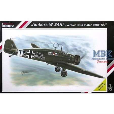 Junkers W34Hi "BMW 132 Motor"