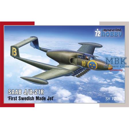 SAAB J/A-21R "First Swedish Made Jet"