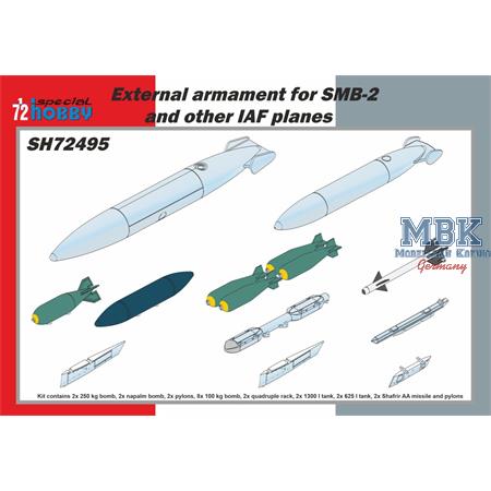 External armament for SMB-2 and other IAF planes