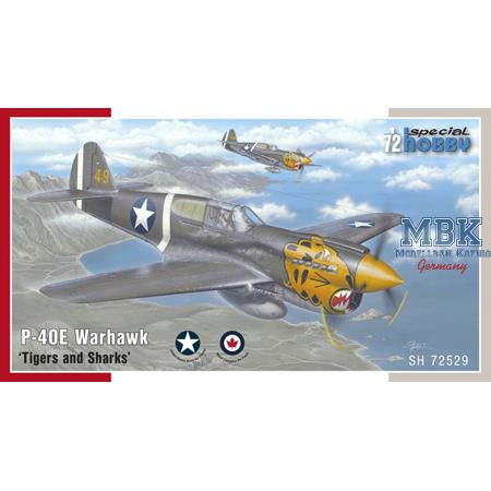 Curtiss P-40E Warhawk "Tigers and Sharks"
