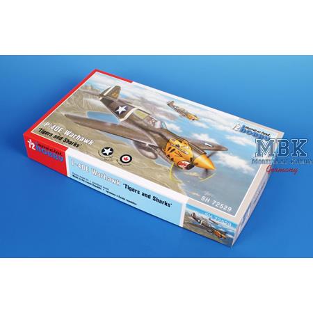 Curtiss P-40E Warhawk "Tigers and Sharks"