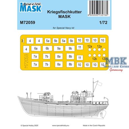 Kriegsfischkutter MASK 1/72