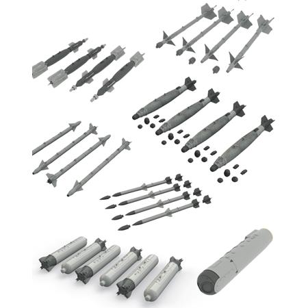 BIG SIN: Lockheed-Martin F/A-18C armament 1/48