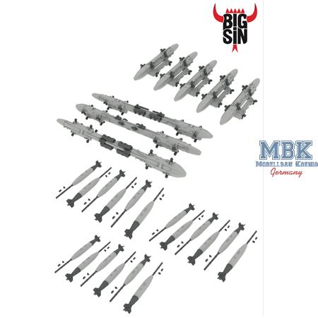 BIG SIN: F-4B Phantom Air to Ground weapons 1/48